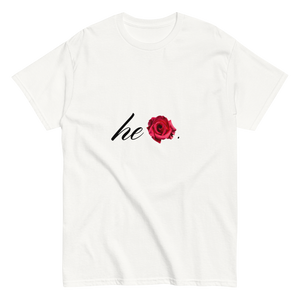 Open image in slideshow, Classic White heRose Tee
